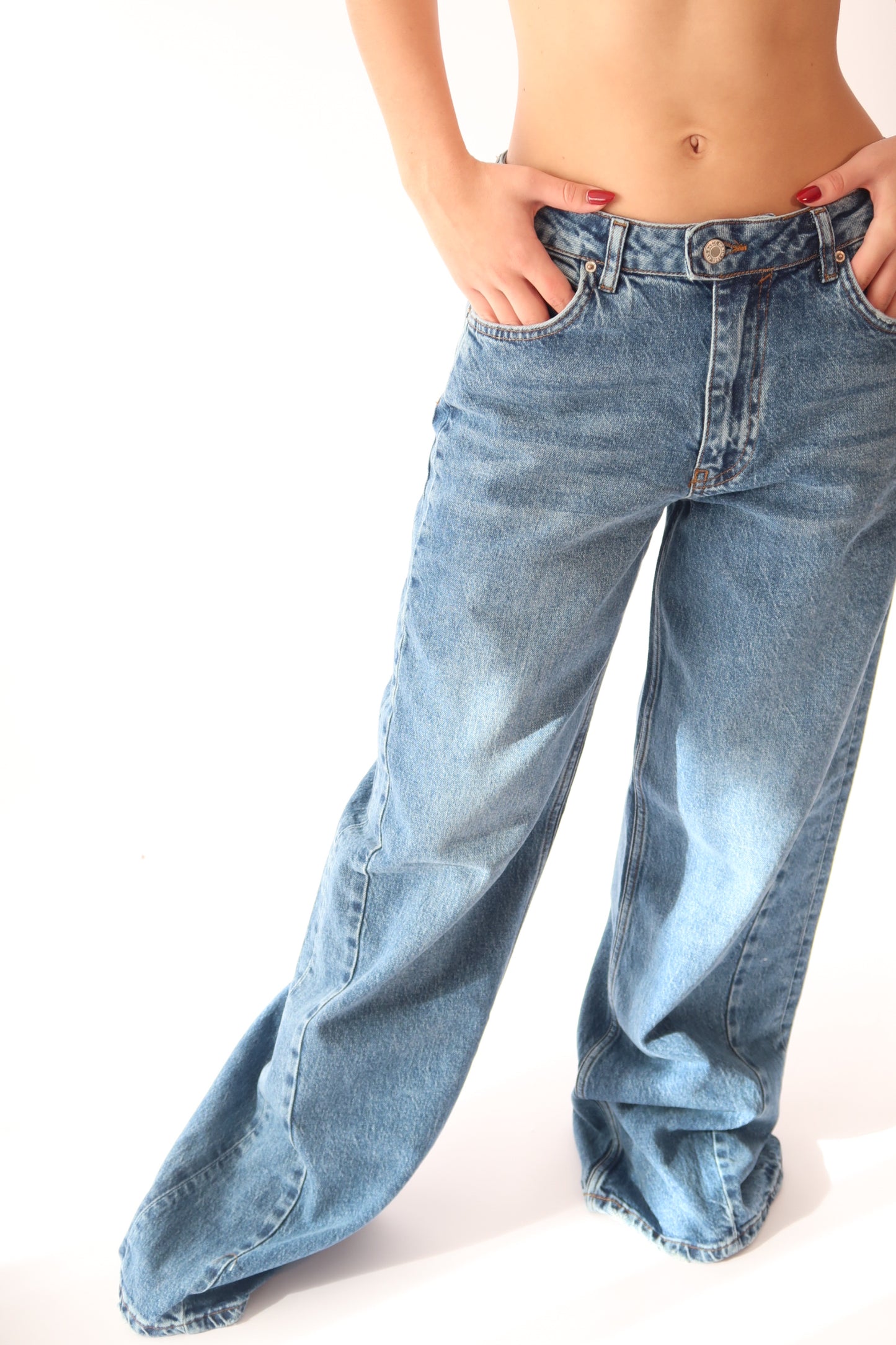 Bare Blue jeans